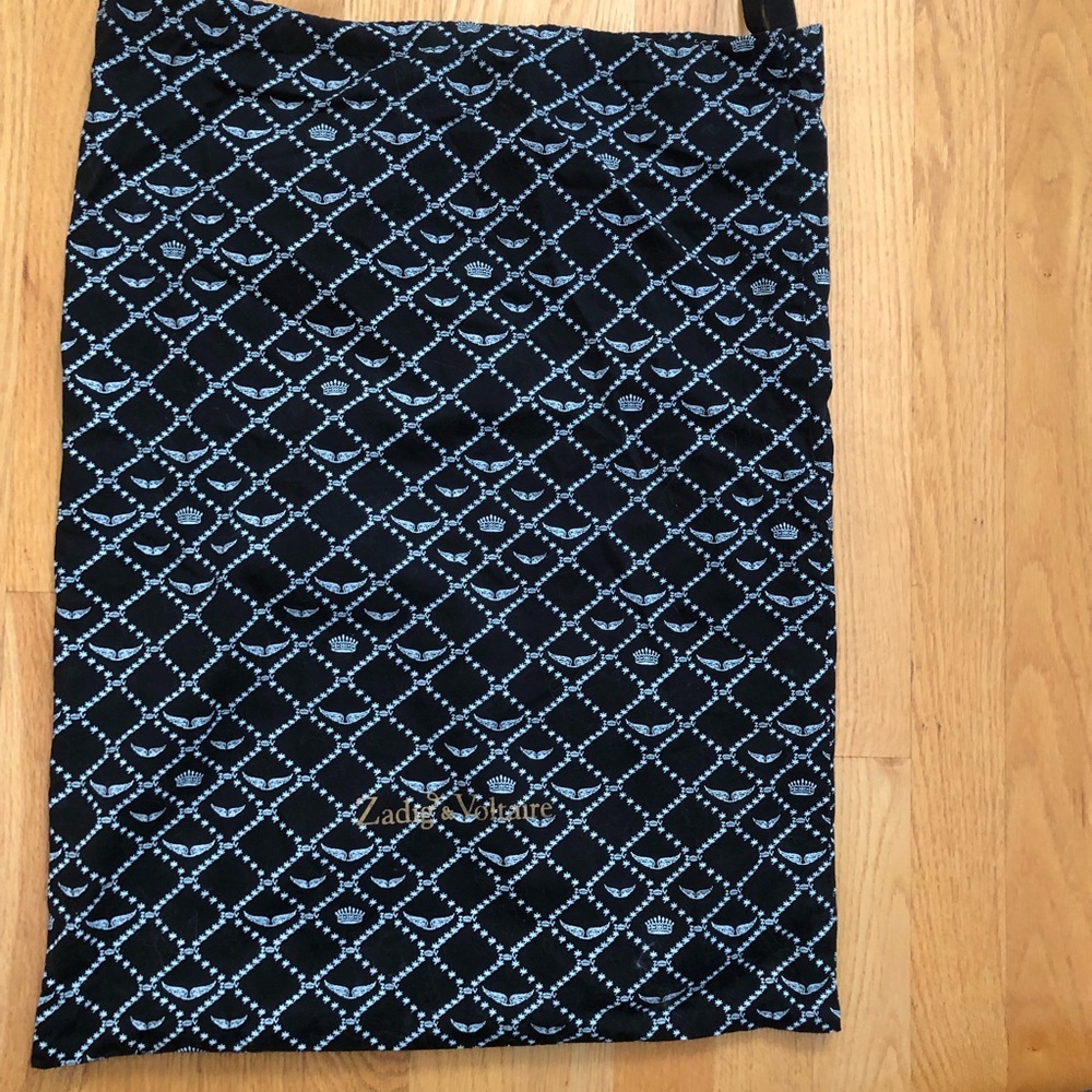 Dark blue Zadig & Voltaire leather bag - Picture 7 of 9